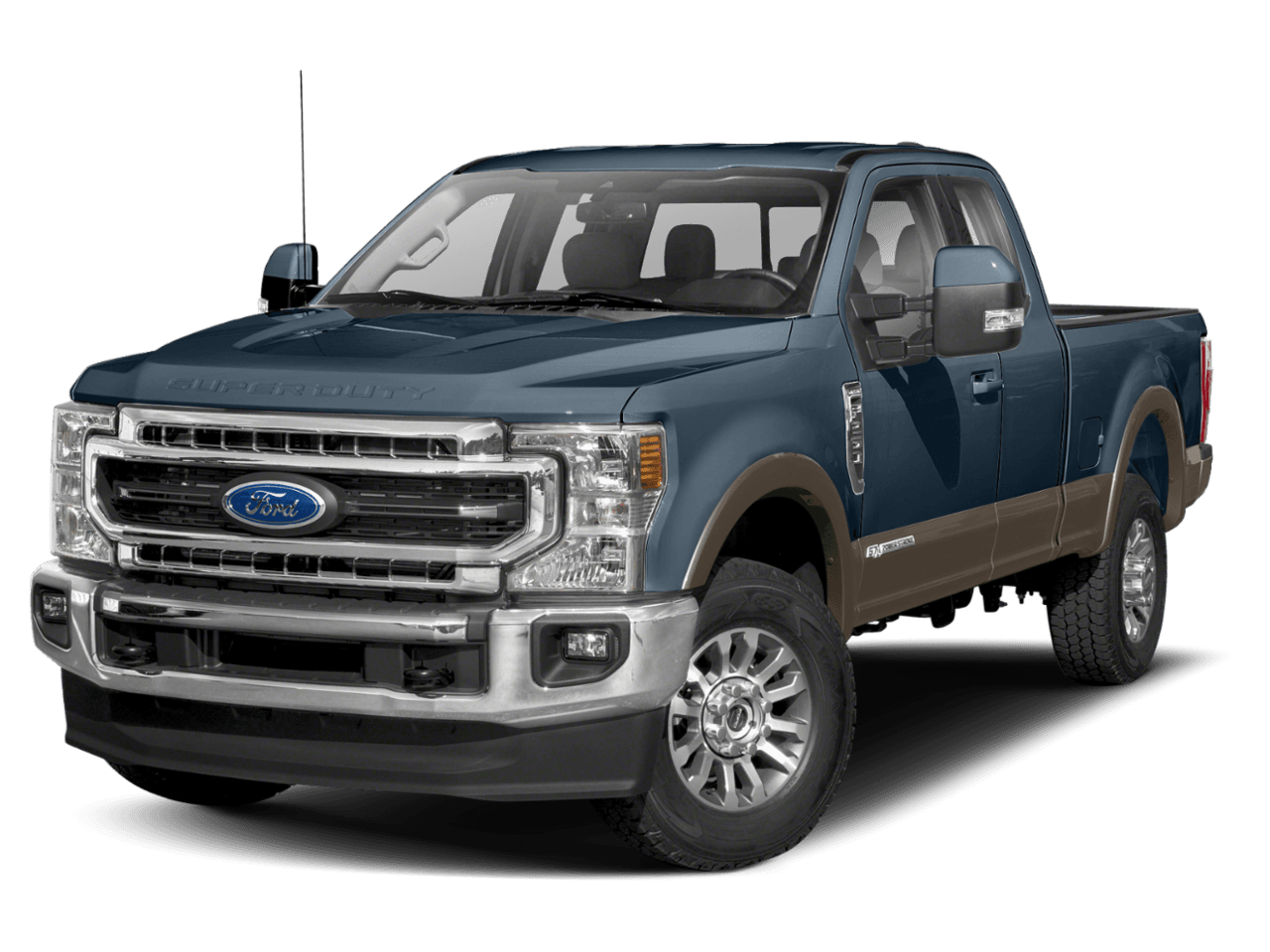 2022 Ford Super Duty F-250 SRW LARIAT - Front 3/4, facing to the left