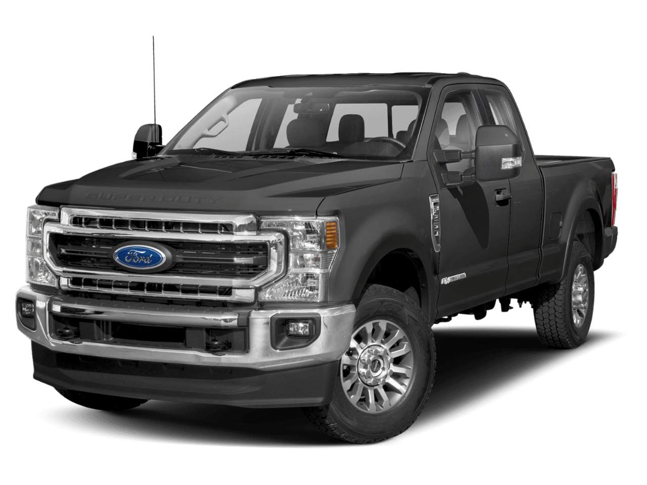 2022 Ford Super Duty F-250 SRW LARIAT - Front 3/4, facing to the left