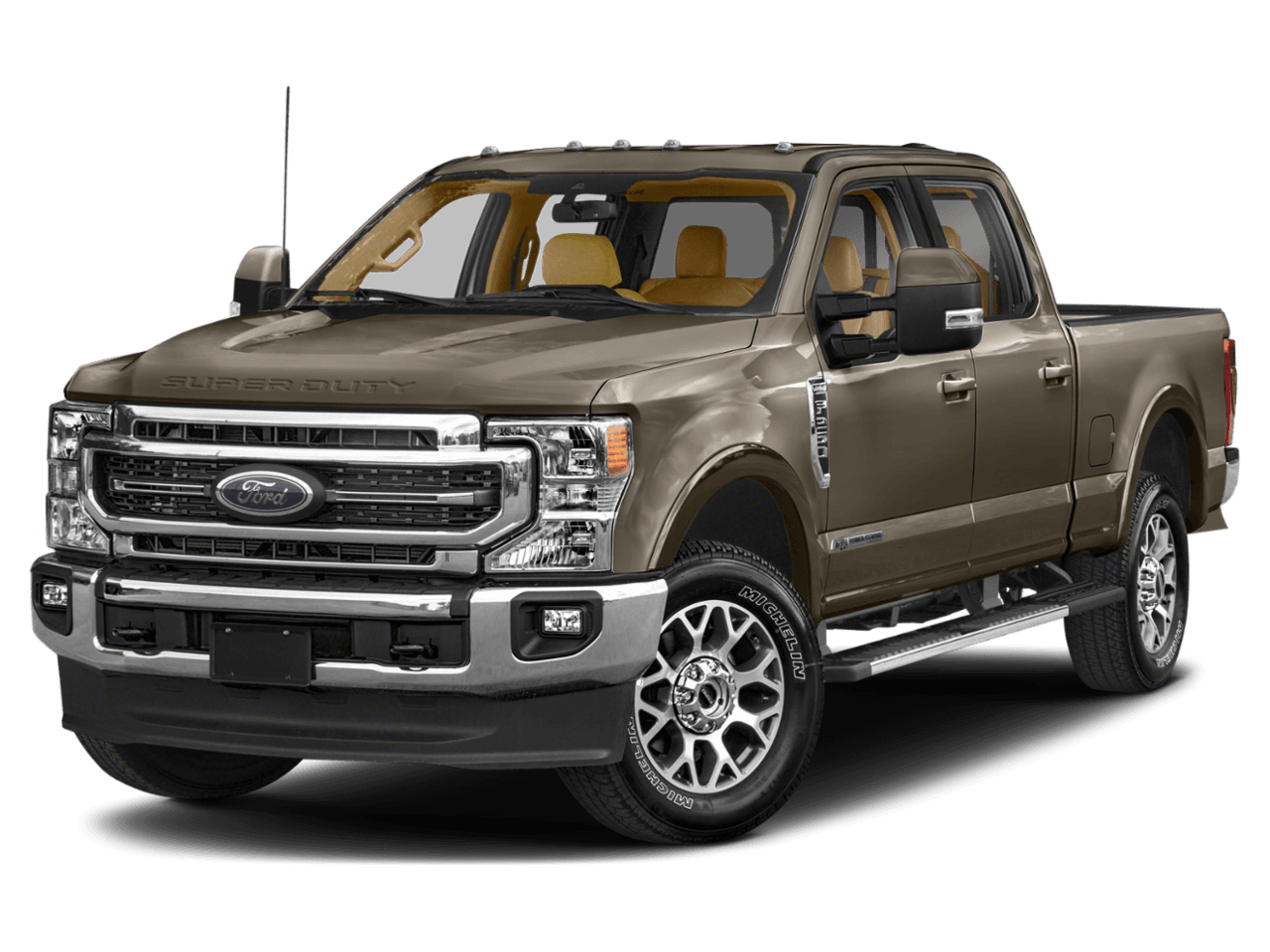 2022 Ford Super Duty F-250 SRW LARIAT - Front 3/4, facing to the left