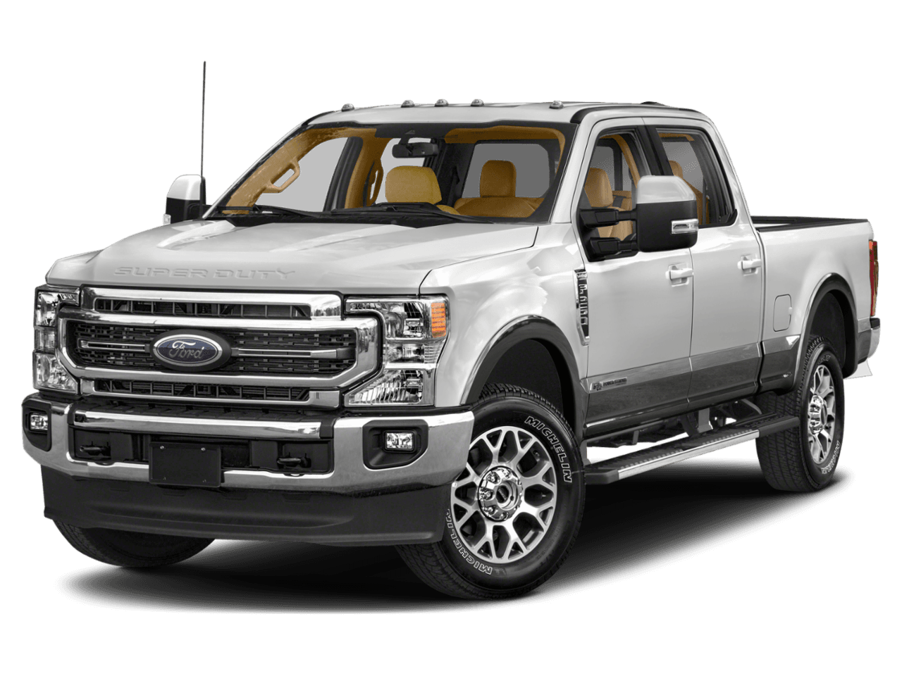 2022 Ford Super Duty F-250 SRW LARIAT - Front 3/4, facing to the left