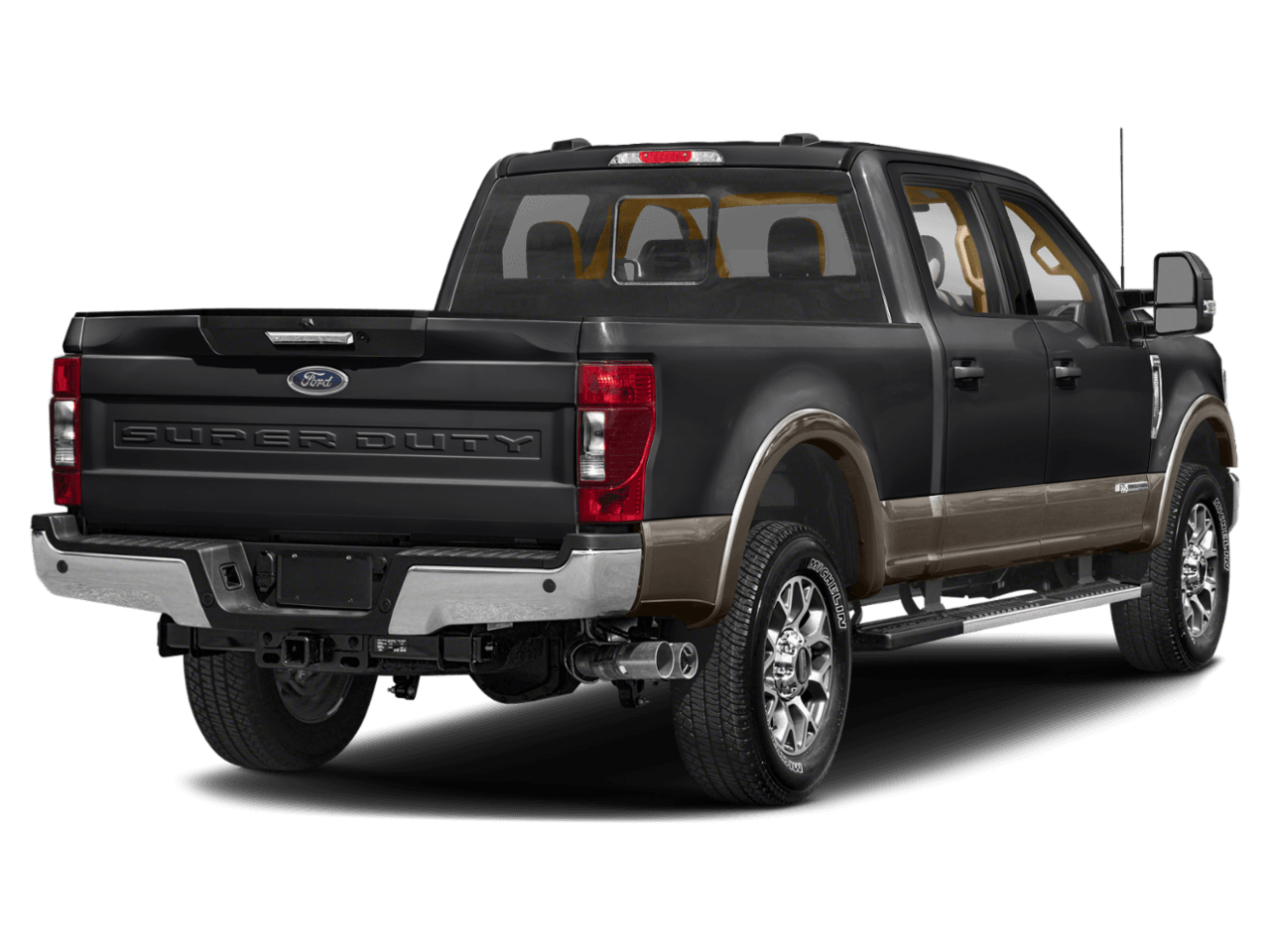 2022 Ford Super Duty F-250 SRW LARIAT - Rear 3/4, facing to the right