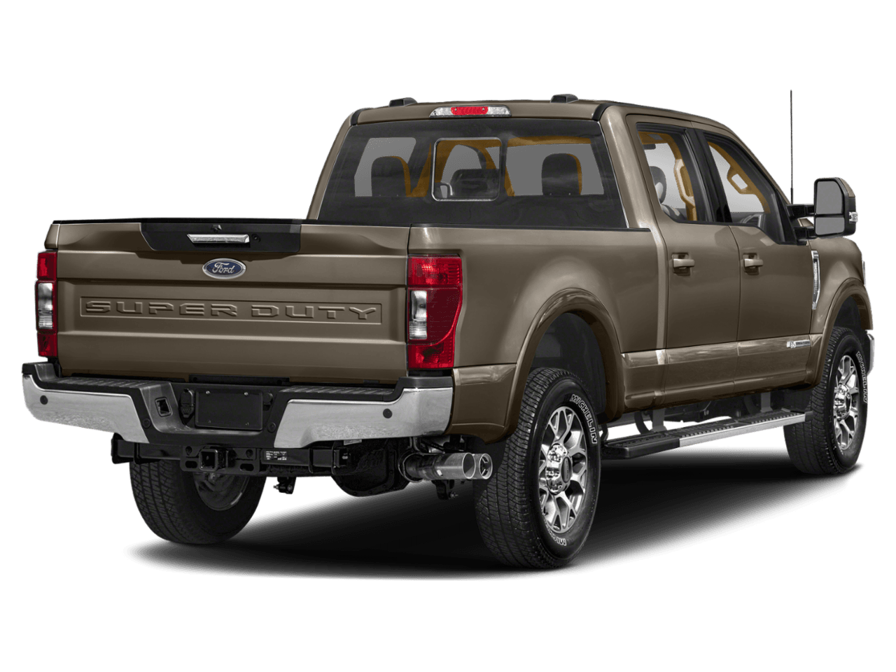 2022 Ford Super Duty F-250 SRW LARIAT - Rear 3/4, facing to the right