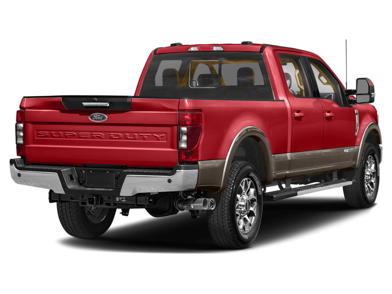 2022 Ford Super Duty F-250 SRW LARIAT - Rear 3/4, facing to the right