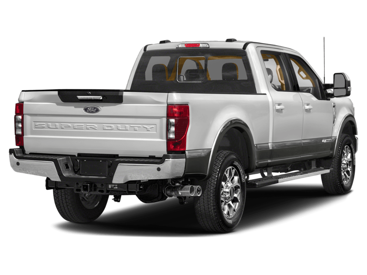 2022 Ford Super Duty F-250 SRW LARIAT - Rear 3/4, facing to the right