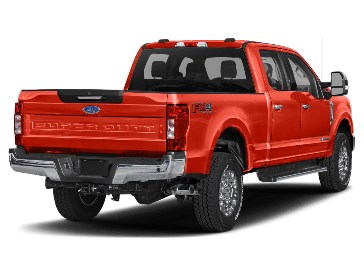 2022 Ford Super Duty F-250 SRW XLT - Rear 3/4, facing to the right