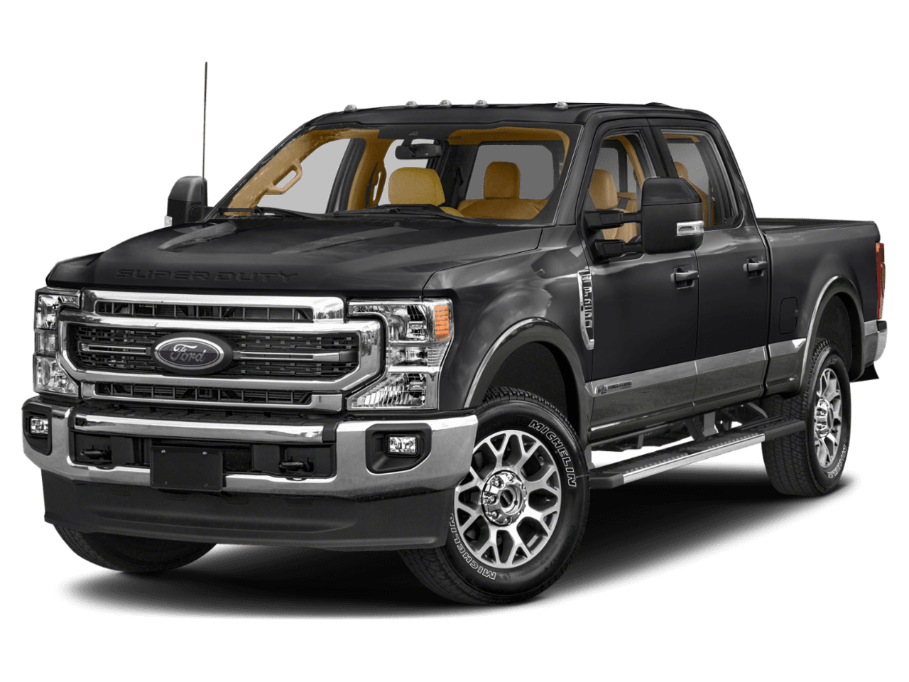 2022 Ford Super Duty F-250 SRW LARIAT - Front 3/4, facing to the left