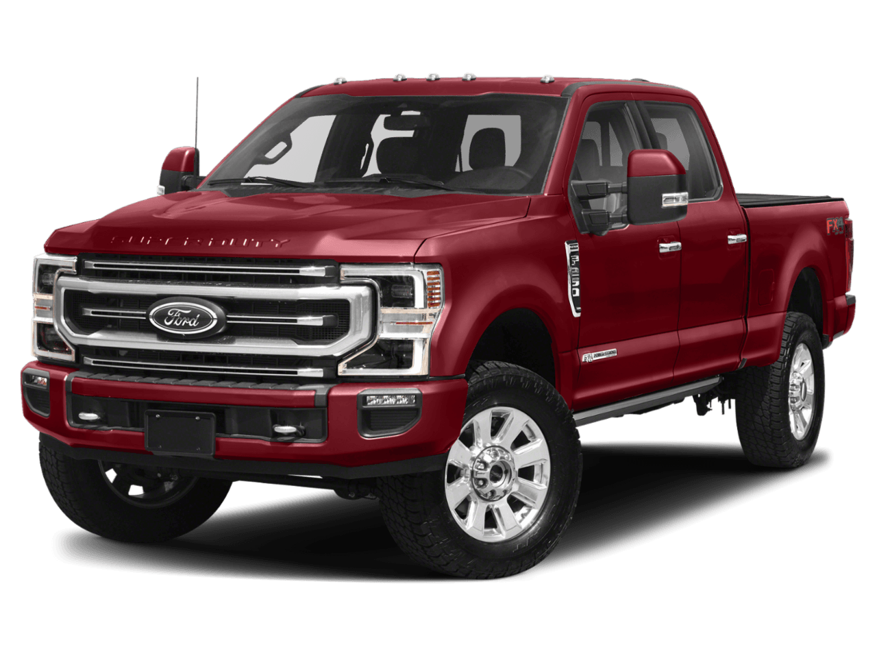 2022 Ford Super Duty F-250 SRW Platinum - Front 3/4, facing to the left