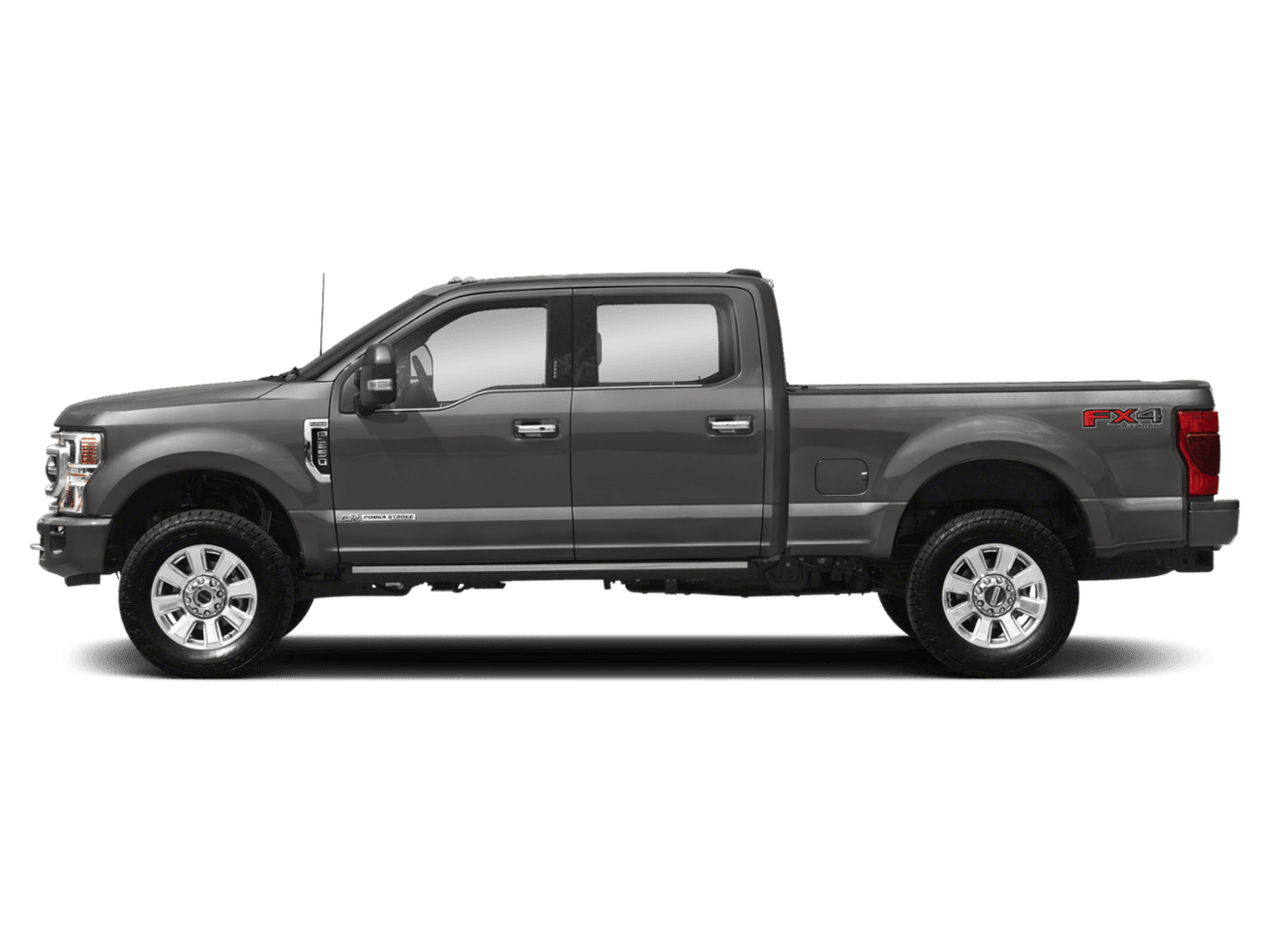 2022 Ford Super Duty F-250 SRW Platinum - Profile, facing to the left