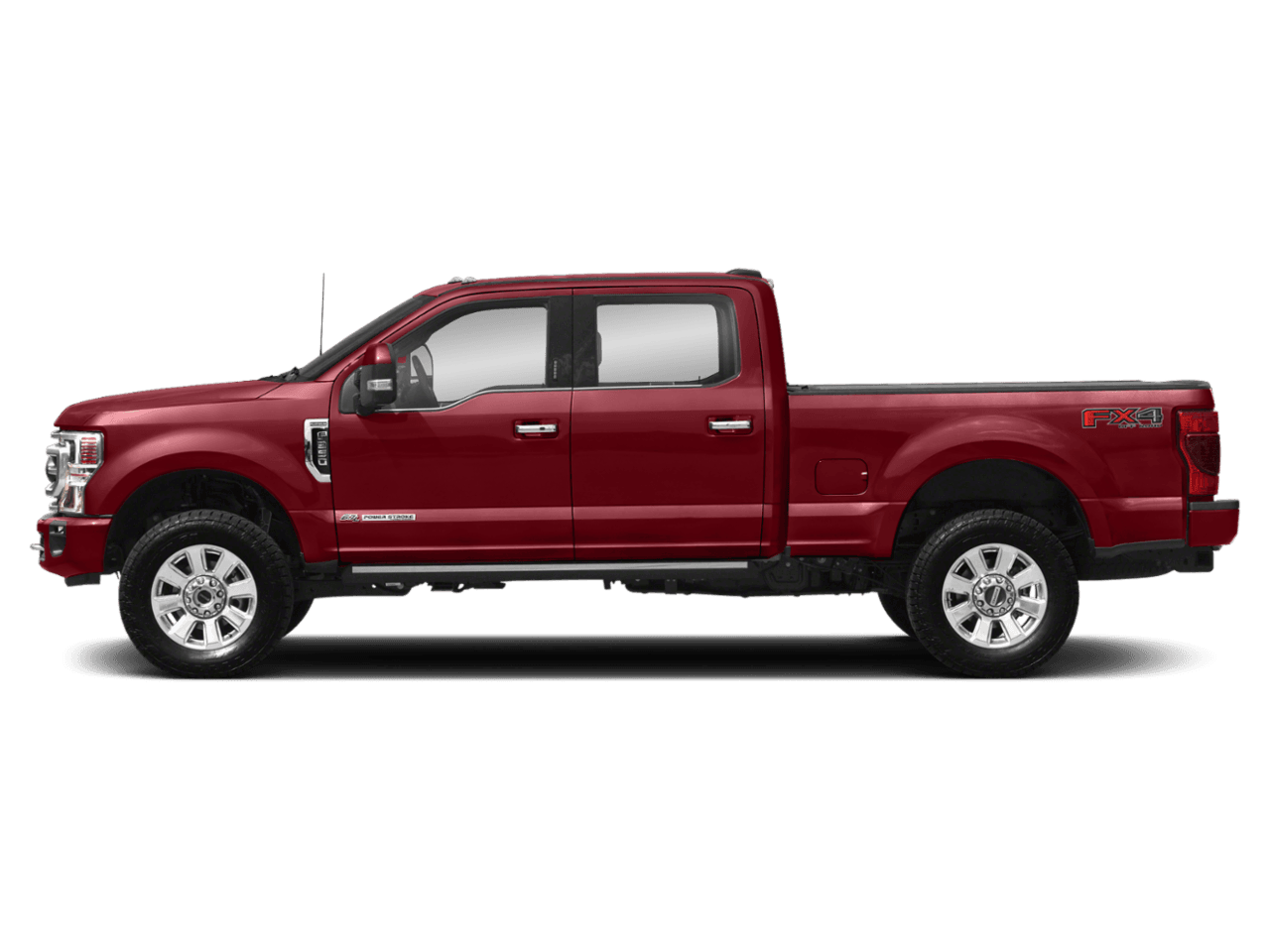2022 Ford Super Duty F-250 SRW Platinum - Profile, facing to the left