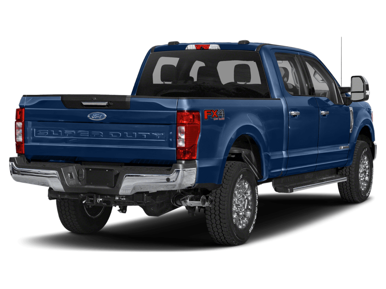 2022 Ford Super Duty F-250 SRW XLT - Rear 3/4, facing to the right