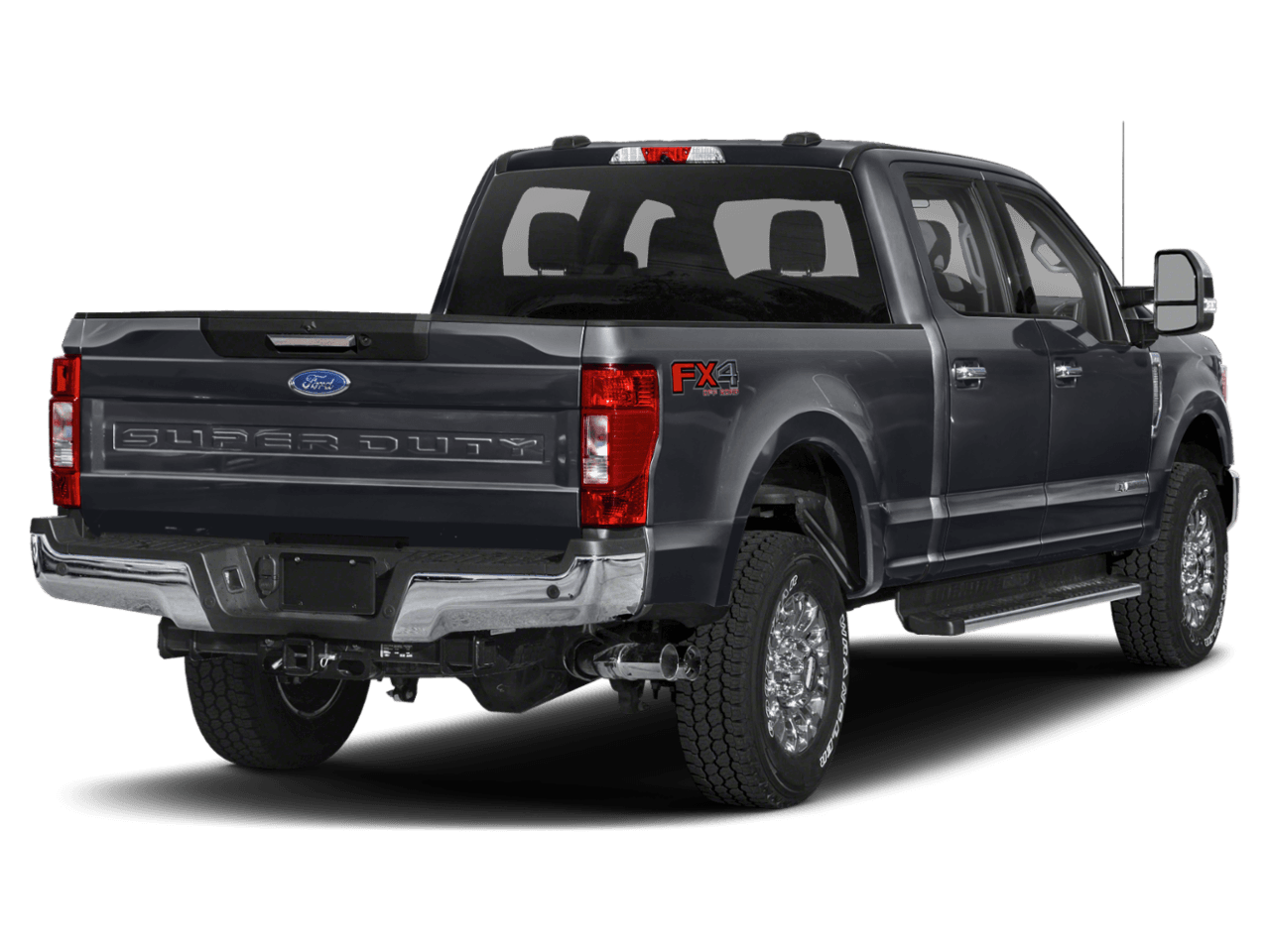 2022 Ford Super Duty F-250 SRW XLT - Rear 3/4, facing to the right