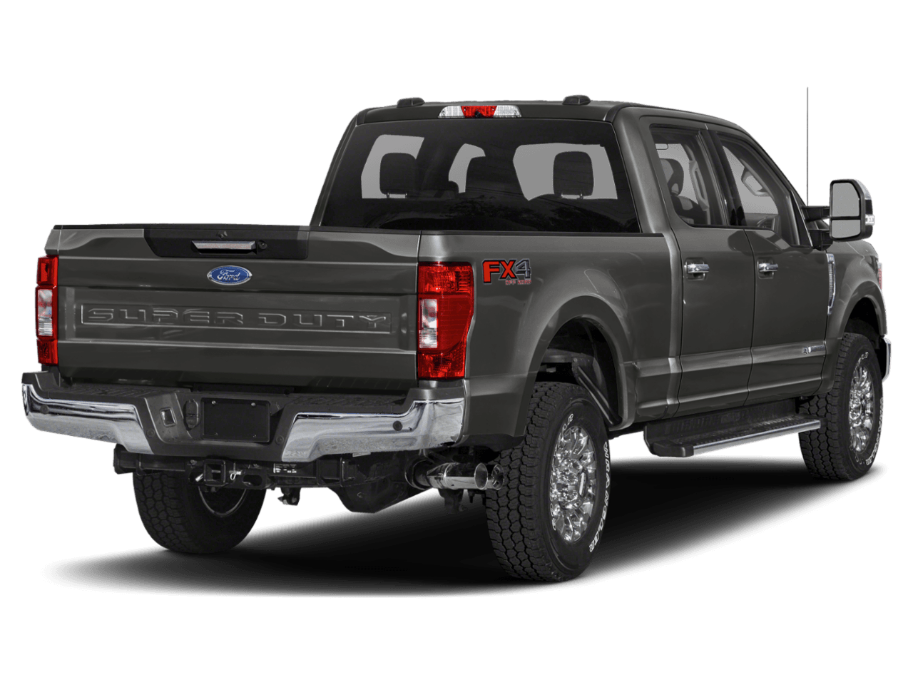 2022 Ford Super Duty F-250 SRW XLT - Rear 3/4, facing to the right