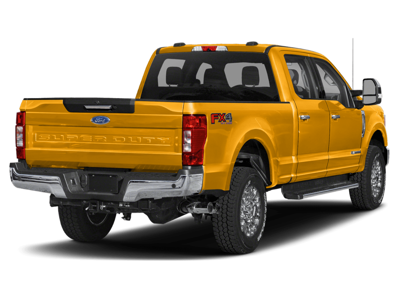 2022 Ford Super Duty F-250 SRW XLT - Rear 3/4, facing to the right