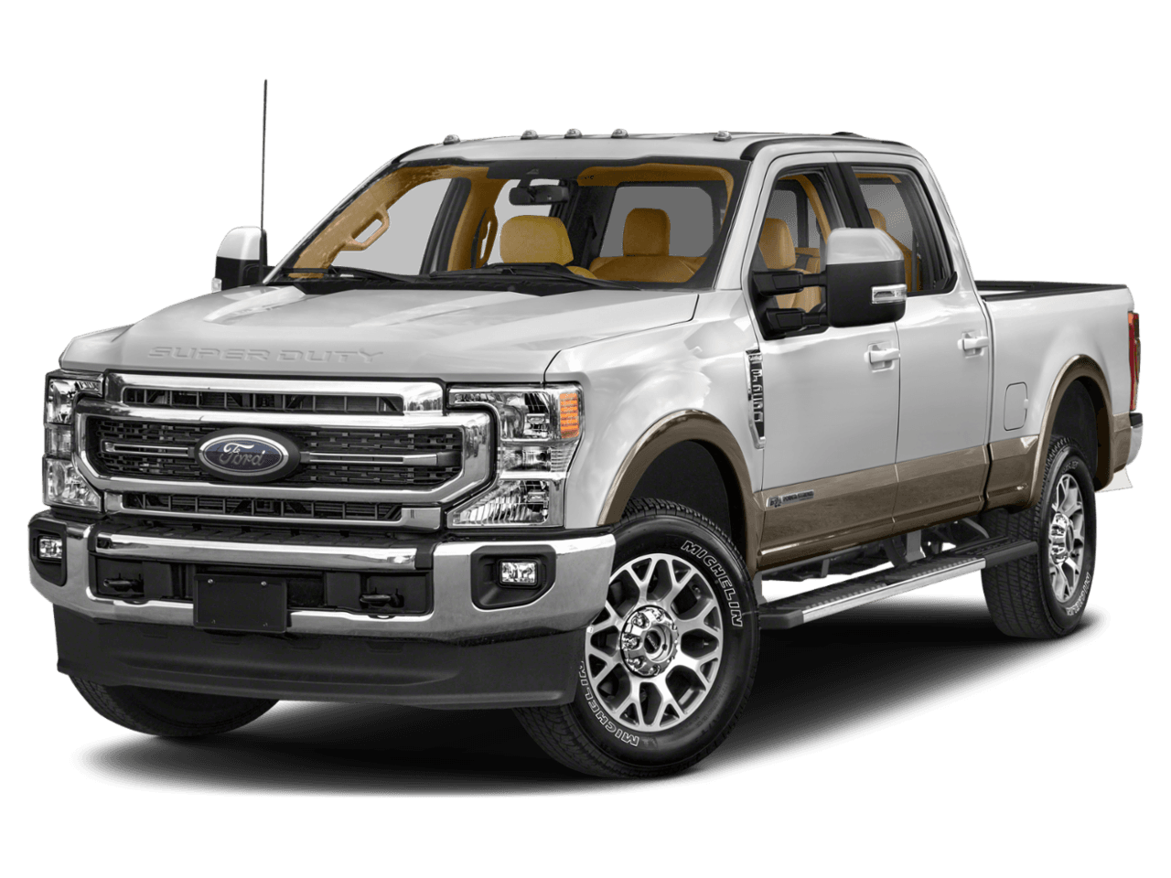 2022 Ford Super Duty F-250 SRW LARIAT - Front 3/4, facing to the left