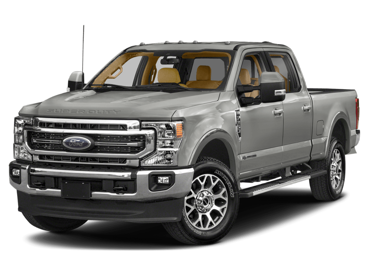 2022 Ford Super Duty F-250 SRW LARIAT - Front 3/4, facing to the left