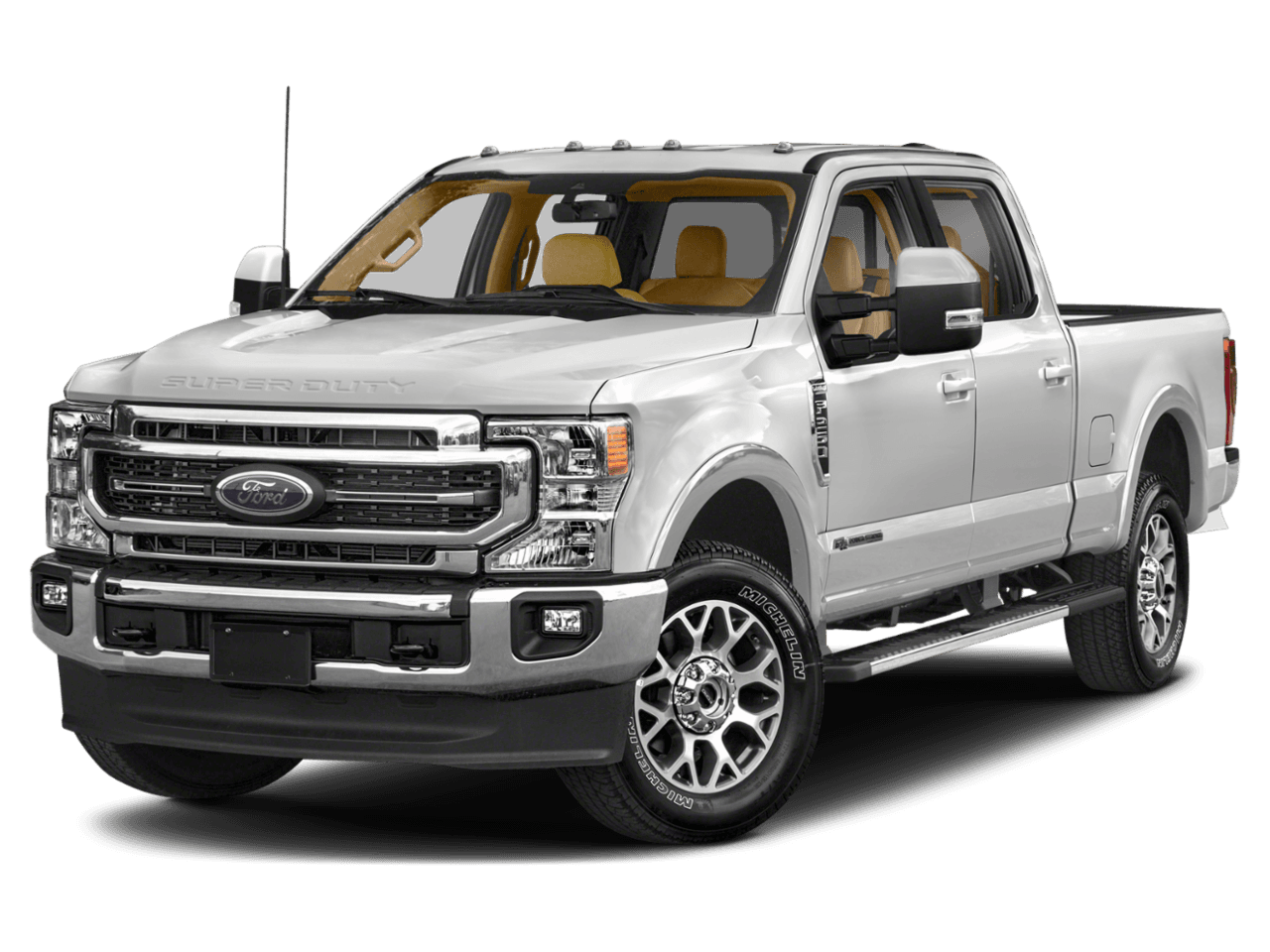 2022 Ford Super Duty F-250 SRW LARIAT - Front 3/4, facing to the left