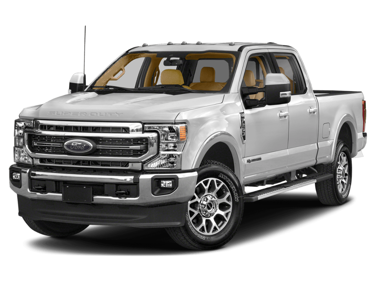 2022 Ford Super Duty F-250 SRW LARIAT - Front 3/4, facing to the left
