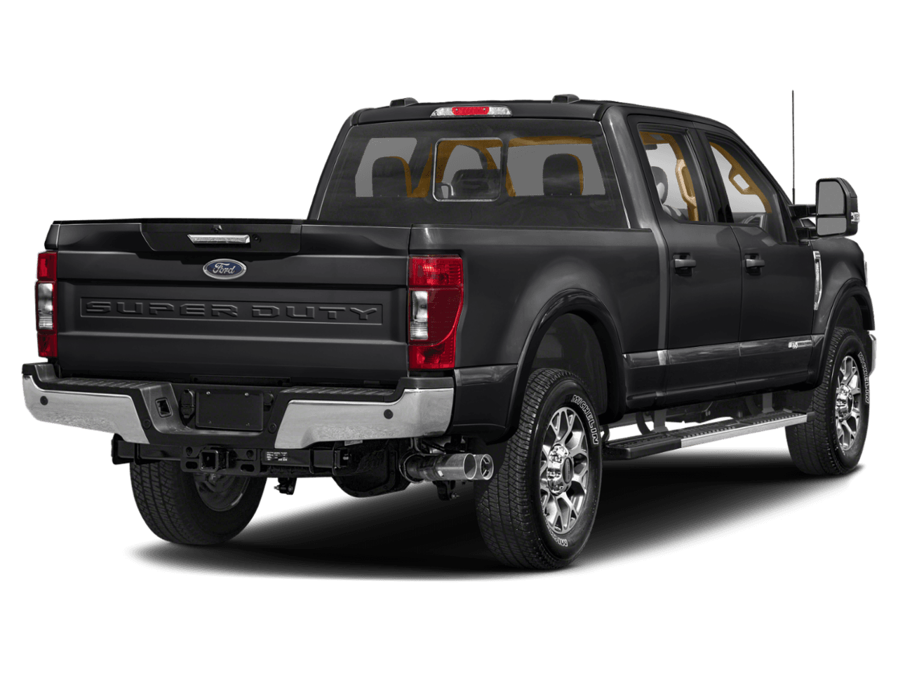 2022 Ford Super Duty F-250 SRW LARIAT - Rear 3/4, facing to the right