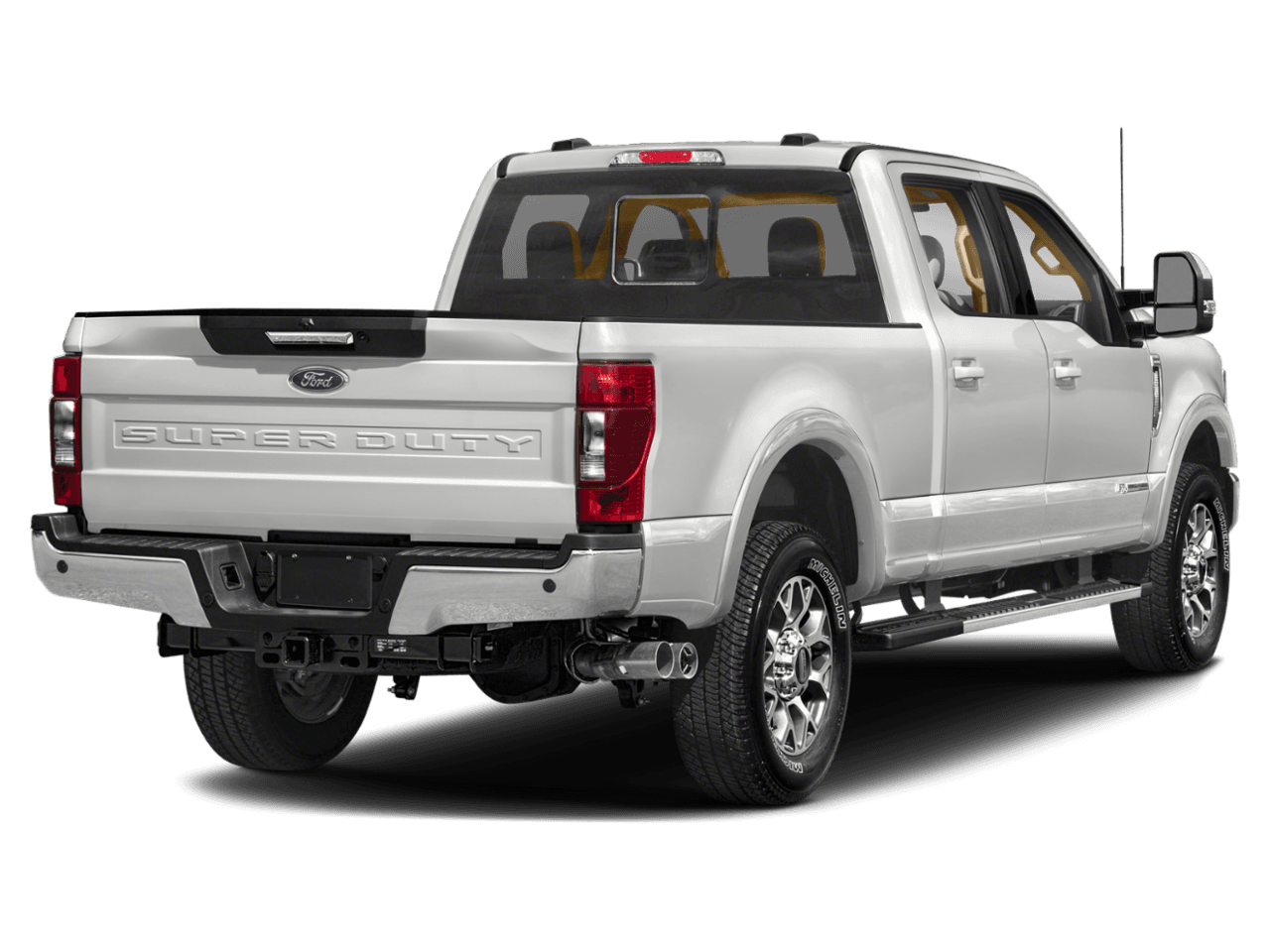 2022 Ford Super Duty F-250 SRW LARIAT - Rear 3/4, facing to the right