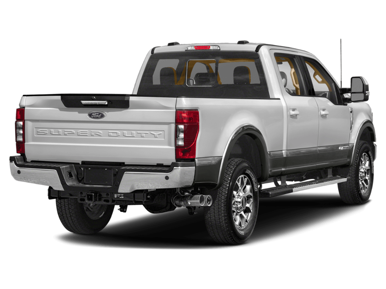 2022 Ford Super Duty F-250 SRW LARIAT - Rear 3/4, facing to the right