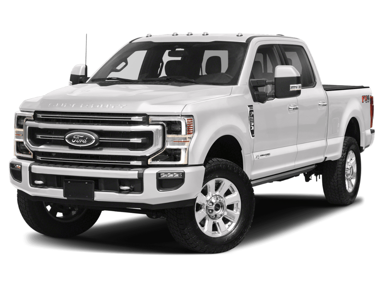 2022 Ford Super Duty F-250 SRW Platinum - Front 3/4, facing to the left