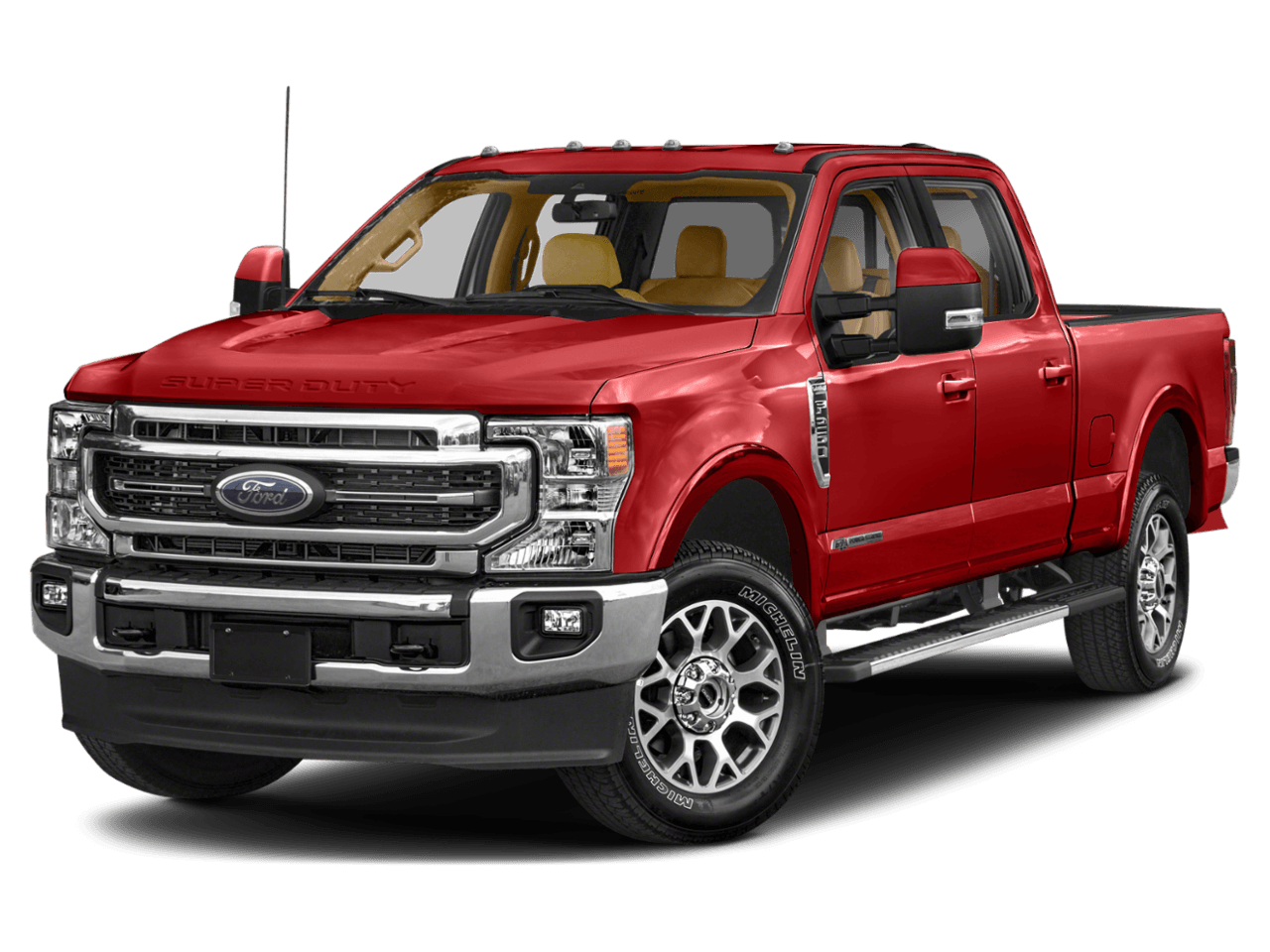 2022 Ford Super Duty F-350 DRW LARIAT - Front 3/4, facing to the left