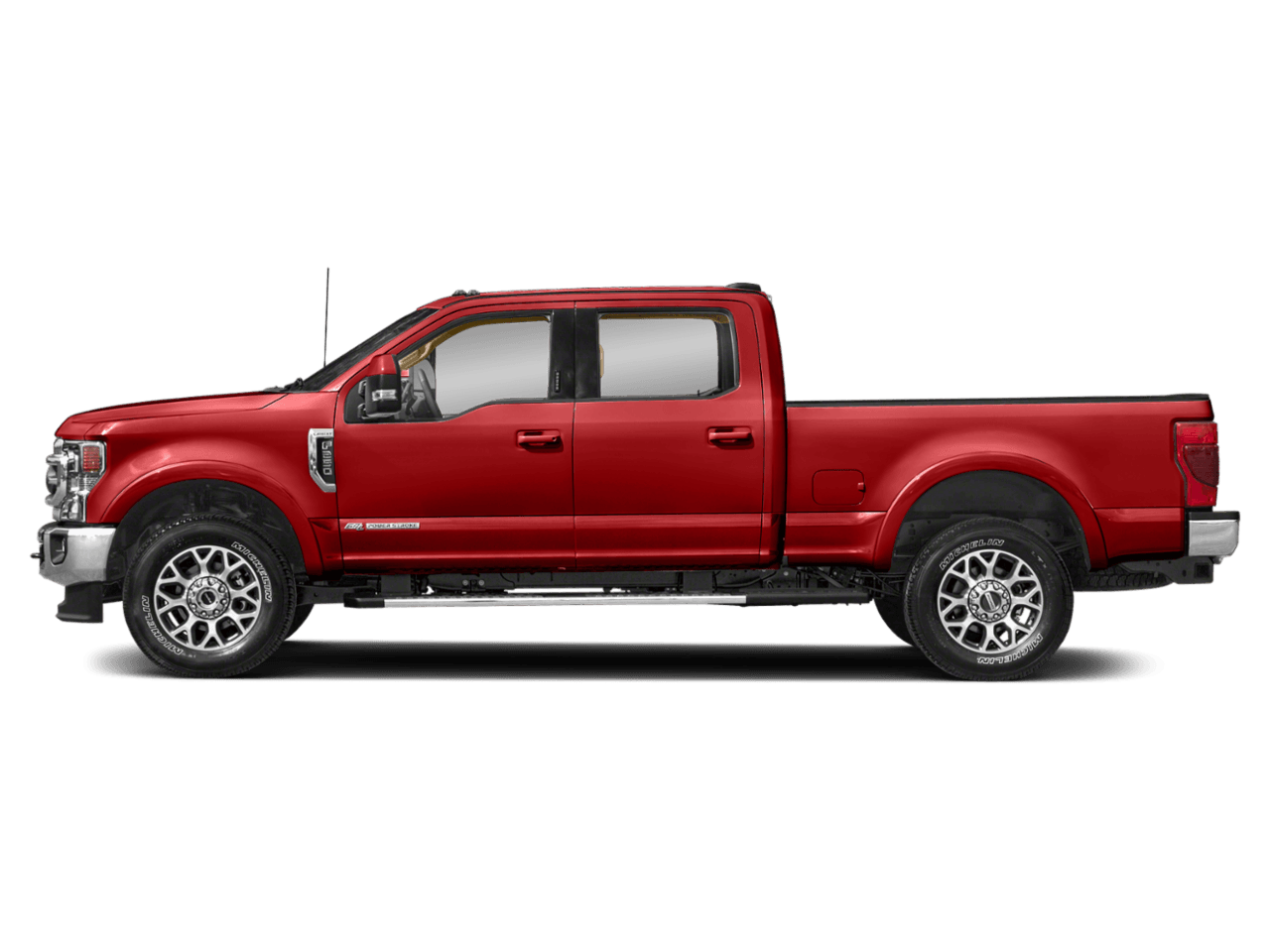 2022 Ford Super Duty F-350 DRW LARIAT - Profile, facing to the left