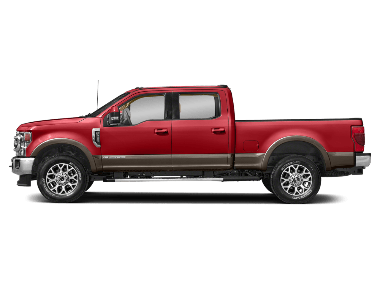 2022 Ford Super Duty F-350 DRW LARIAT - Profile, facing to the left