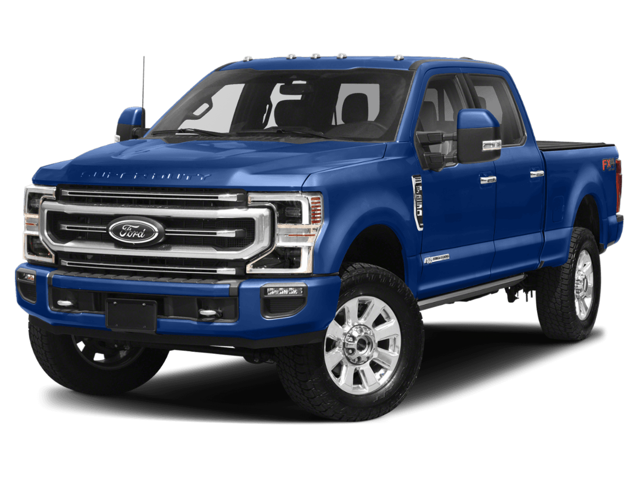 2022 Ford Super Duty F-350 DRW Platinum - Front 3/4, facing to the left