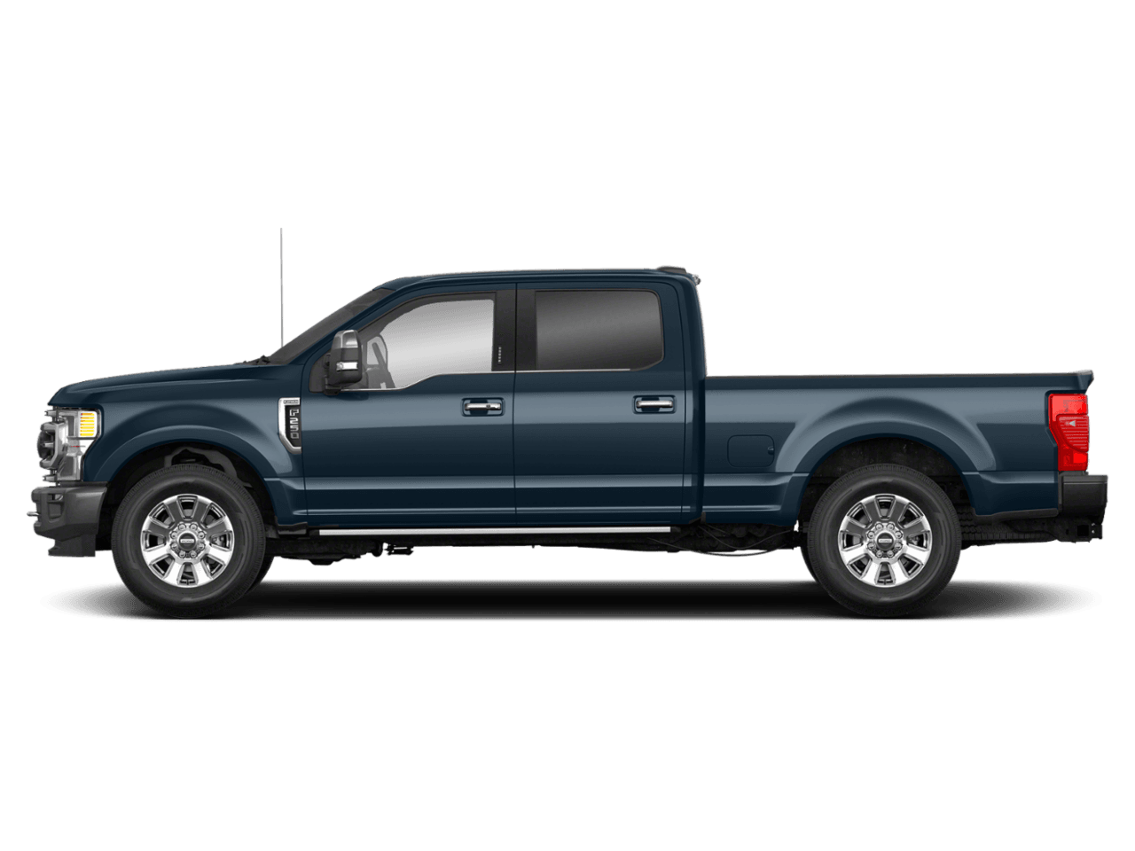 2022 Ford Super Duty F-350 DRW Platinum - Profile, facing to the left