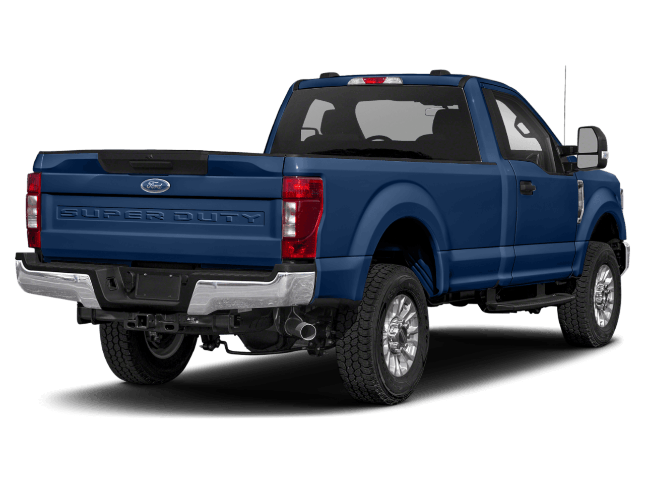 2022 Ford Super Duty F-350 SRW XLT - Rear 3/4, facing to the right