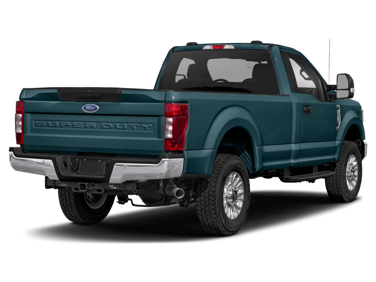 2022 Ford Super Duty F-350 SRW XLT - Rear 3/4, facing to the right
