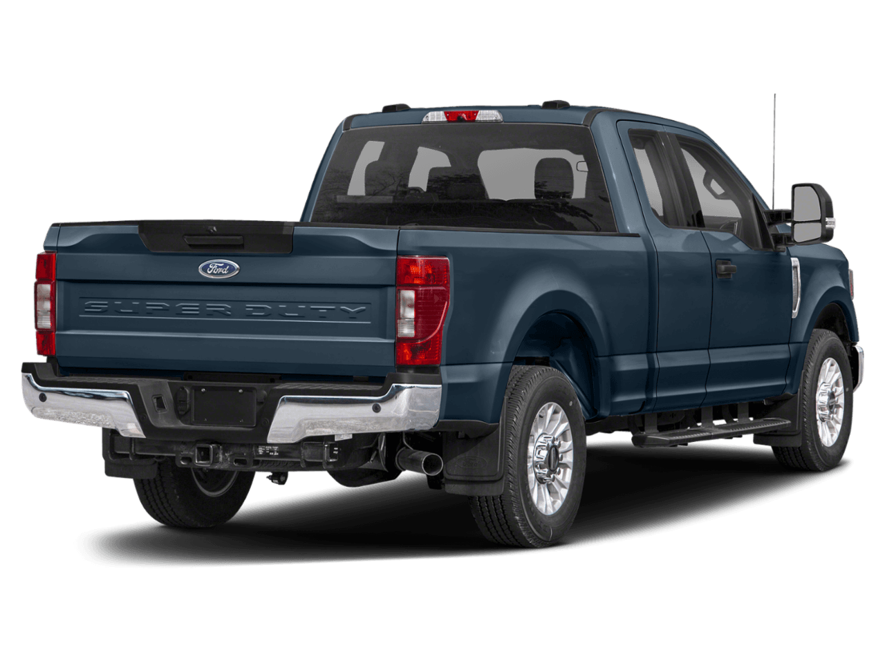 2022 Ford Super Duty F-350 SRW XLT - Rear 3/4, facing to the right