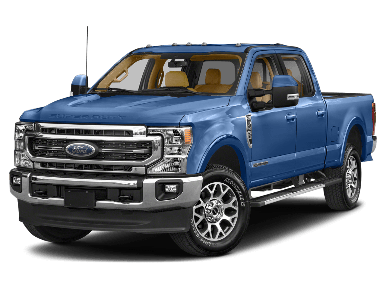 2022 Ford Super Duty F-350 SRW LARIAT - Front 3/4, facing to the left