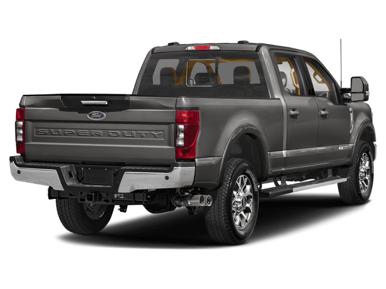 2022 Ford Super Duty F-350 SRW LARIAT - Rear 3/4, facing to the right