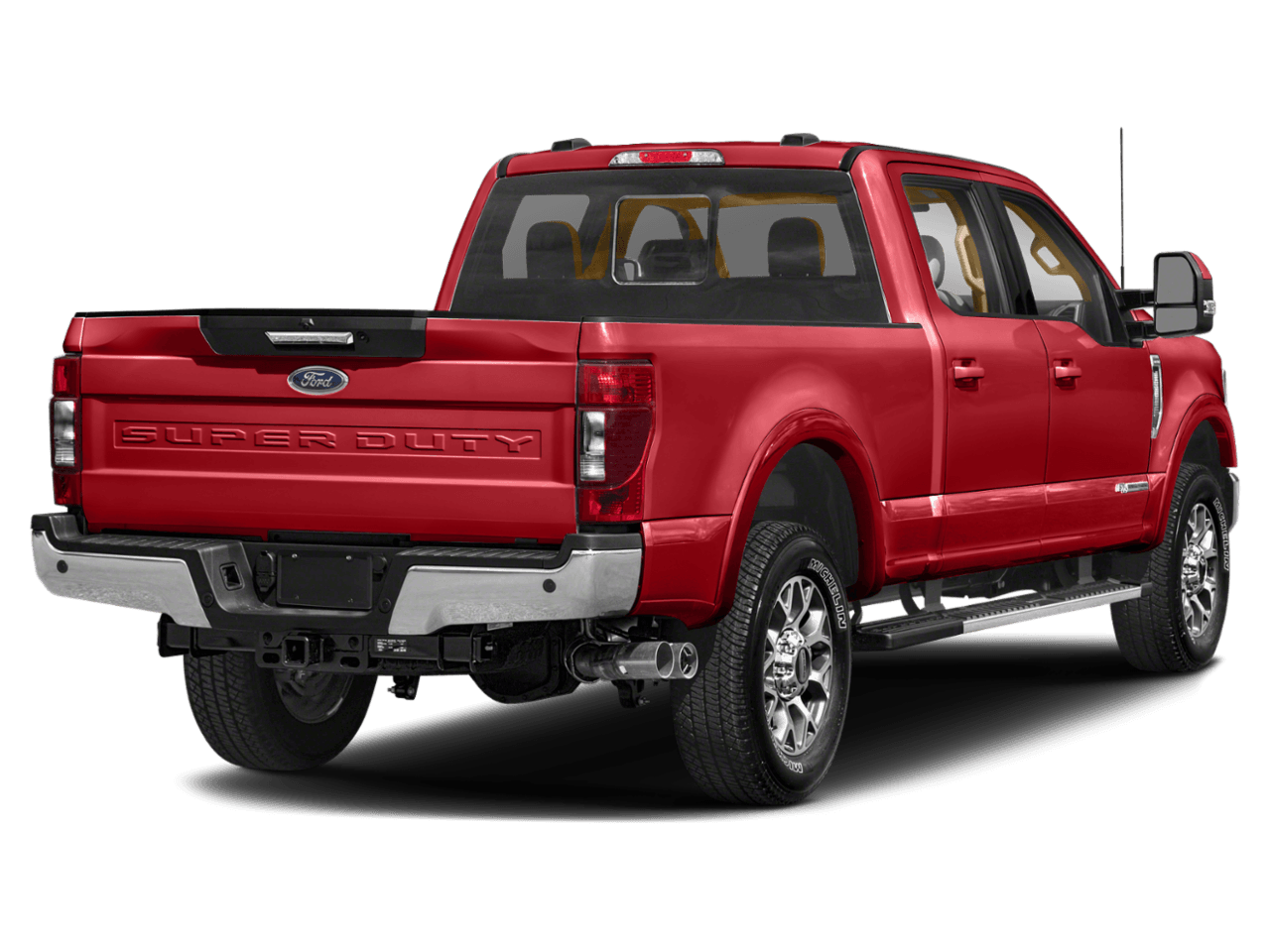 2022 Ford Super Duty F-350 SRW LARIAT - Rear 3/4, facing to the right
