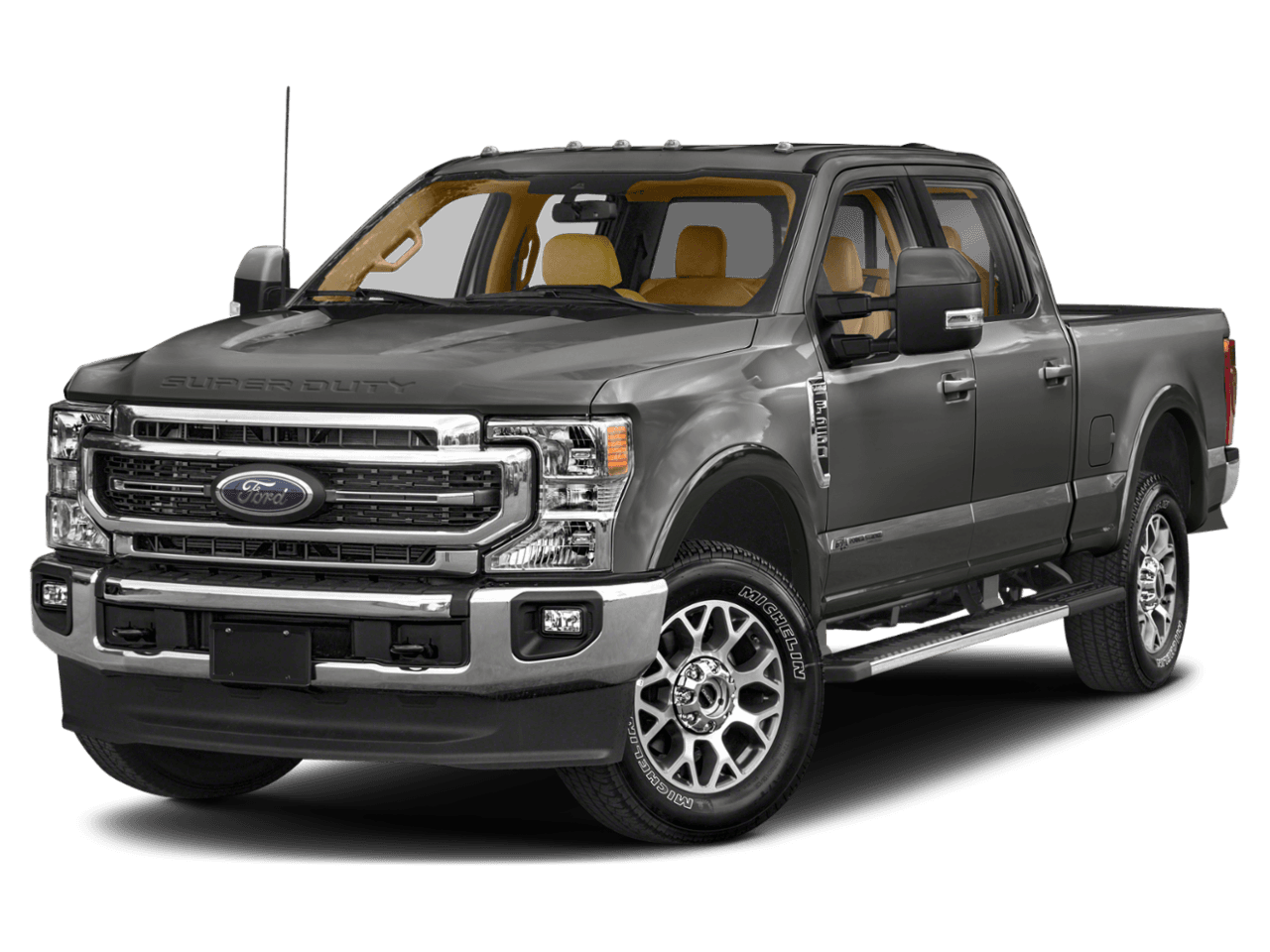 2022 Ford Super Duty F-350 SRW LARIAT - Front 3/4, facing to the left