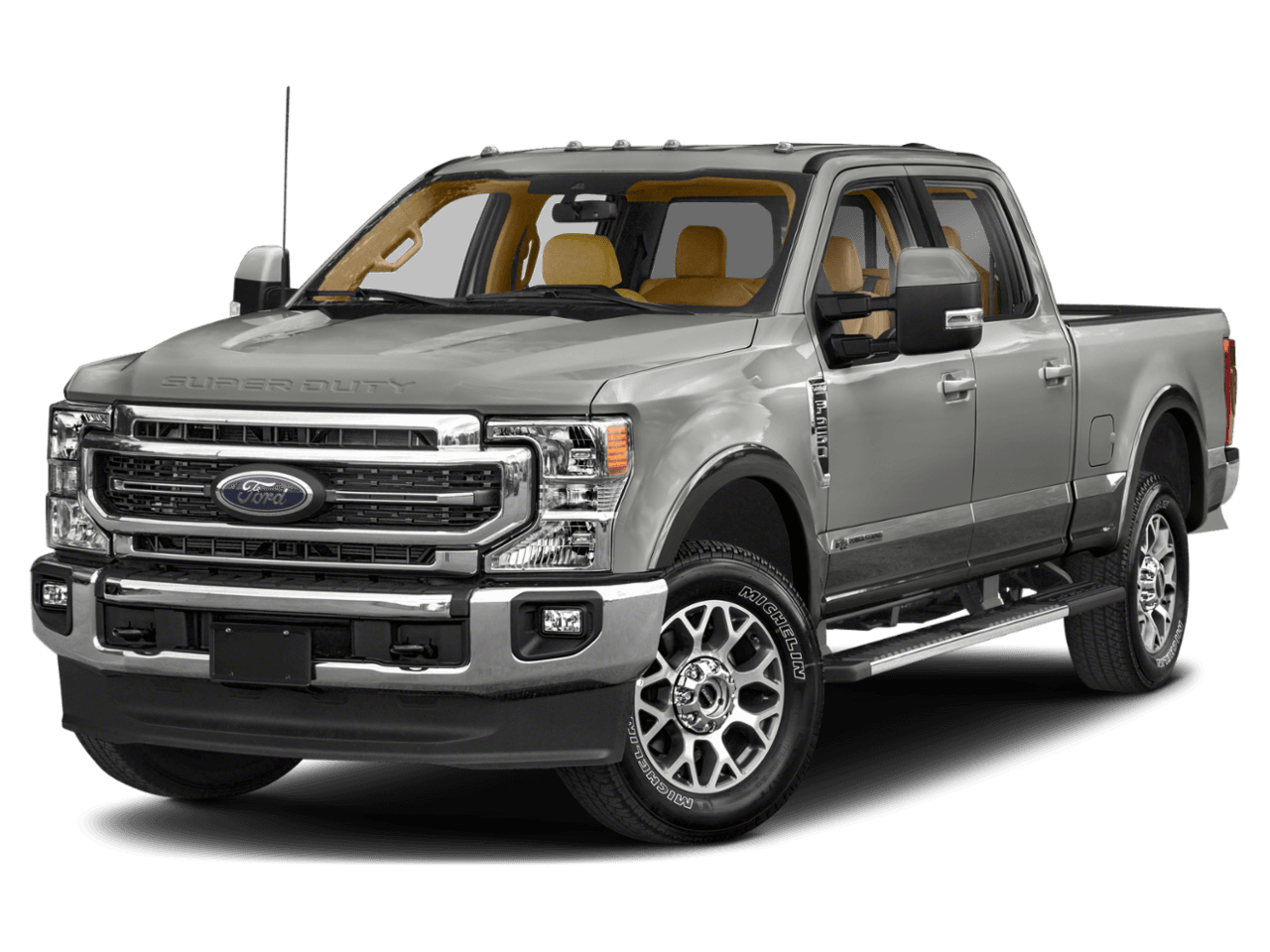 2022 Ford Super Duty F-350 SRW LARIAT - Front 3/4, facing to the left