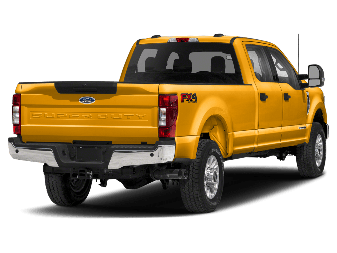 2022 Ford Super Duty F-350 SRW XLT - Rear 3/4, facing to the right