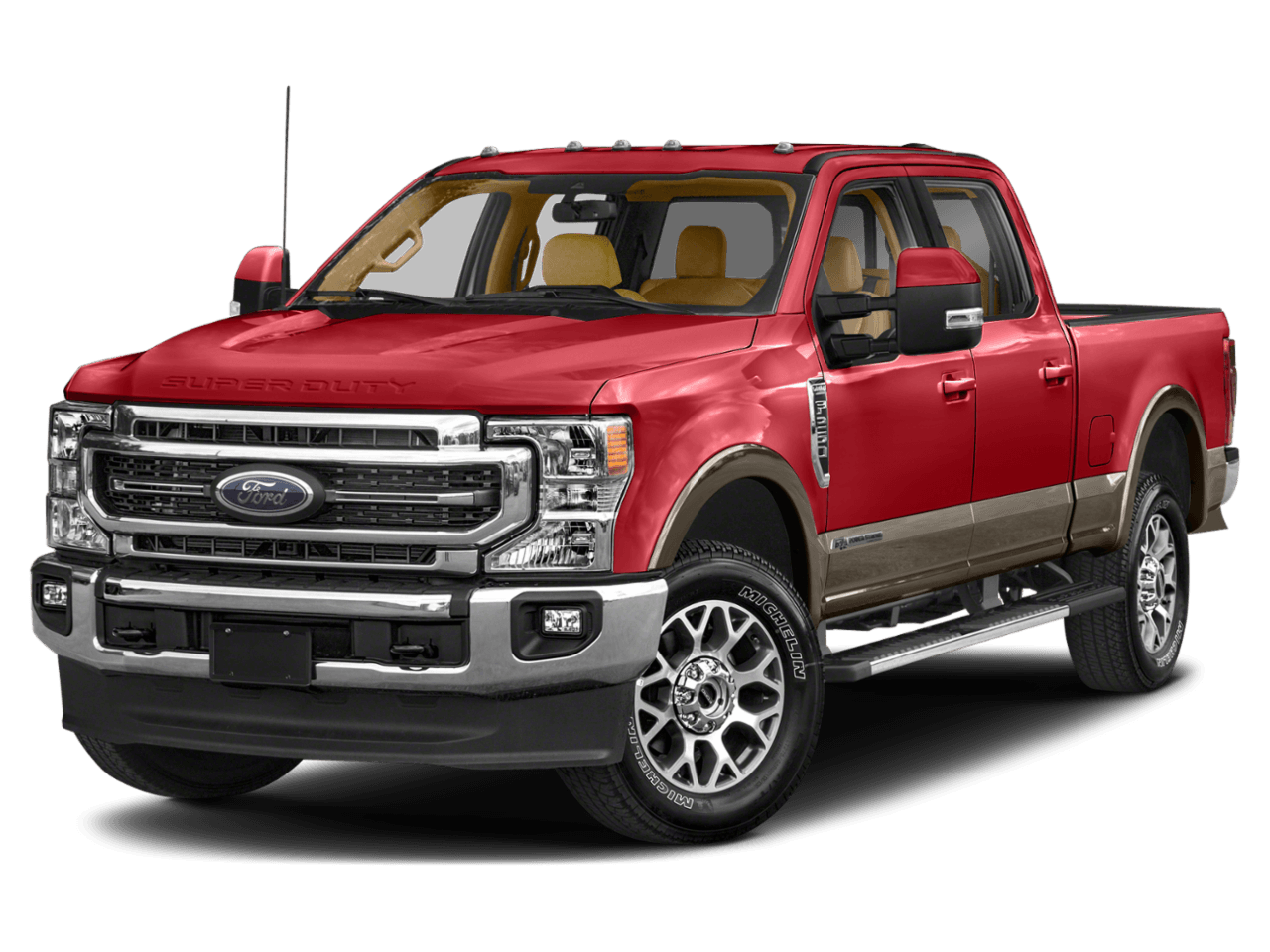 2022 Ford Super Duty F-350 SRW LARIAT - Front 3/4, facing to the left