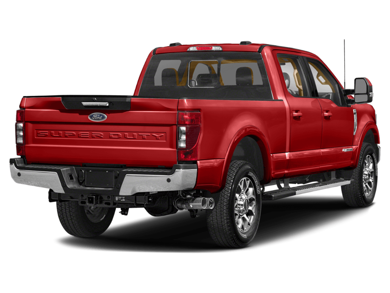 2022 Ford Super Duty F-350 SRW LARIAT - Rear 3/4, facing to the right