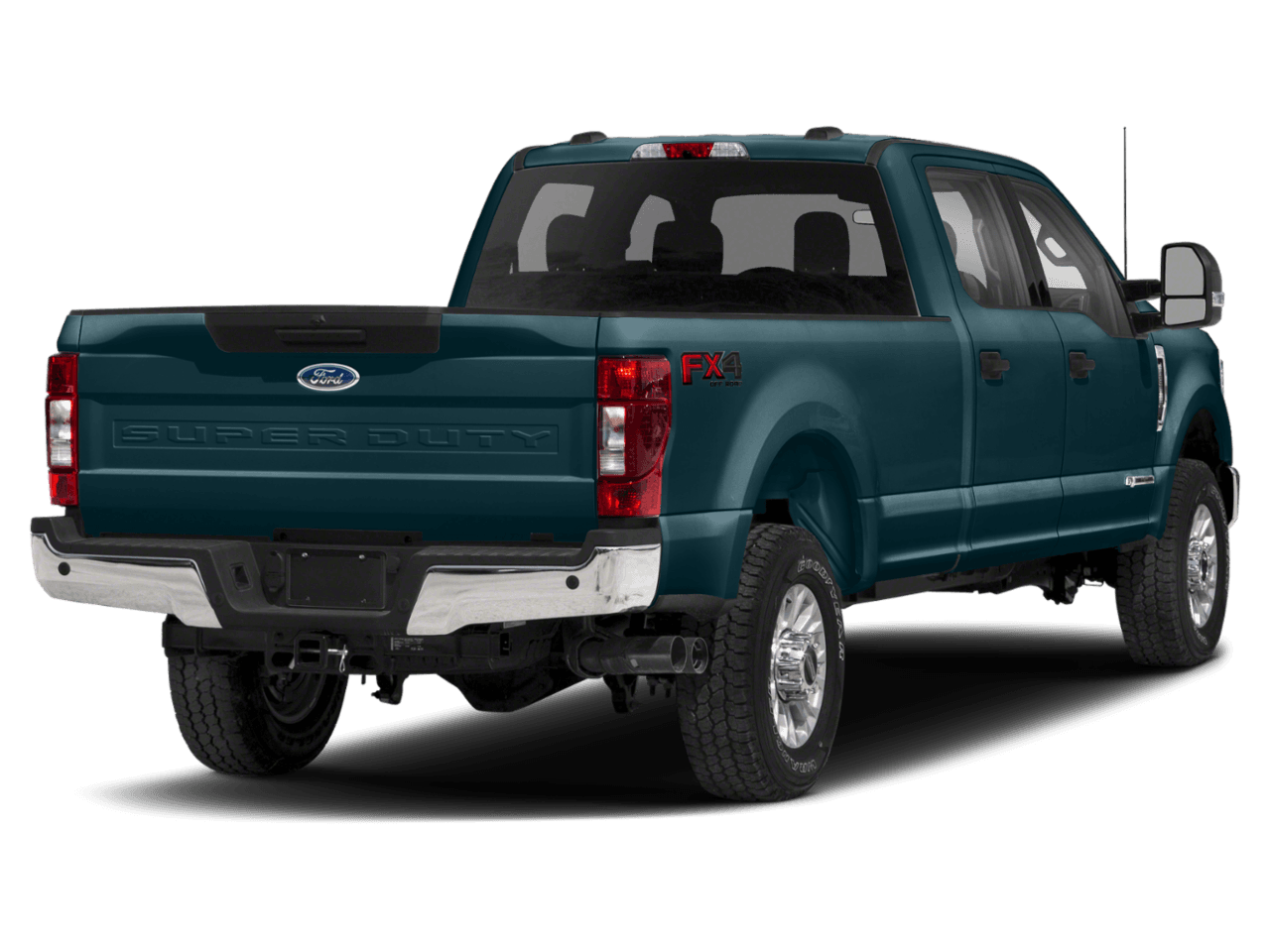 2022 Ford Super Duty F-350 SRW XLT - Rear 3/4, facing to the right