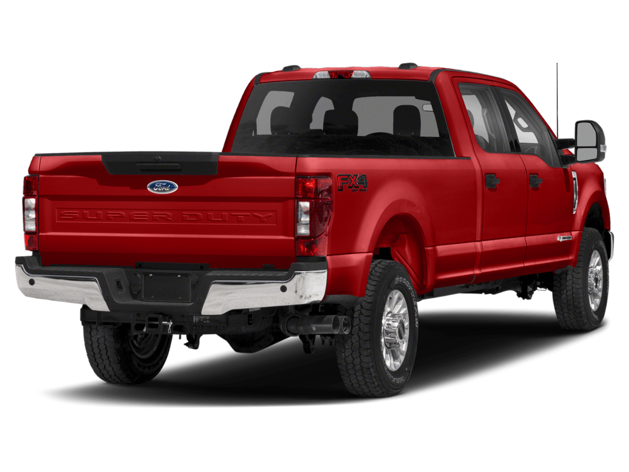 2022 Ford Super Duty F-350 SRW XLT - Rear 3/4, facing to the right