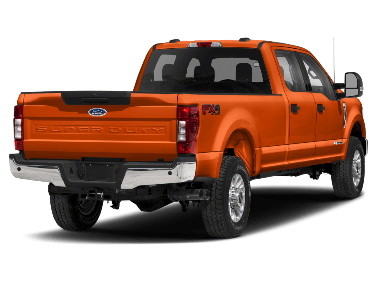 2022 Ford Super Duty F-350 SRW XLT - Rear 3/4, facing to the right