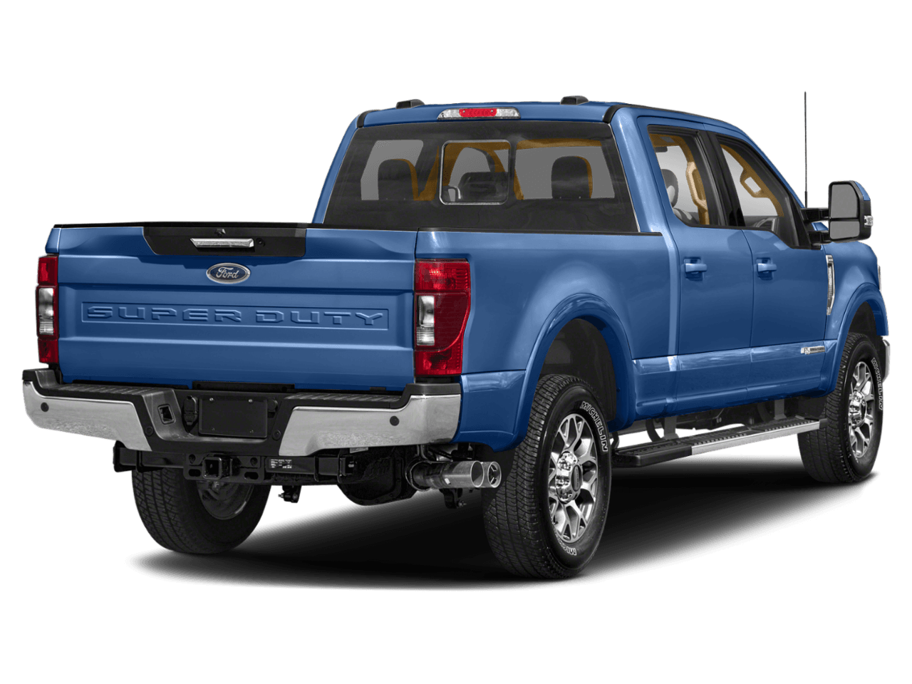 2022 Ford Super Duty F-350 SRW LARIAT - Rear 3/4, facing to the right