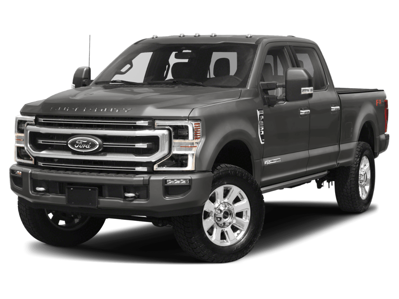 2022 Ford Super Duty F-350 SRW Platinum - Front 3/4, facing to the left