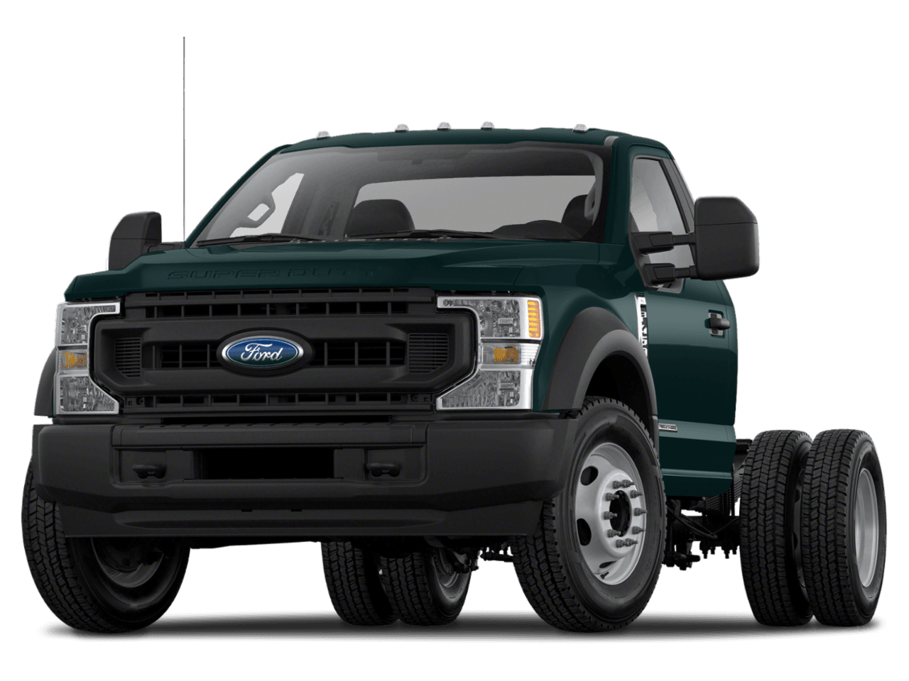 2022 Ford Super Duty F-450 DRW XLT - Front 3/4, facing to the left