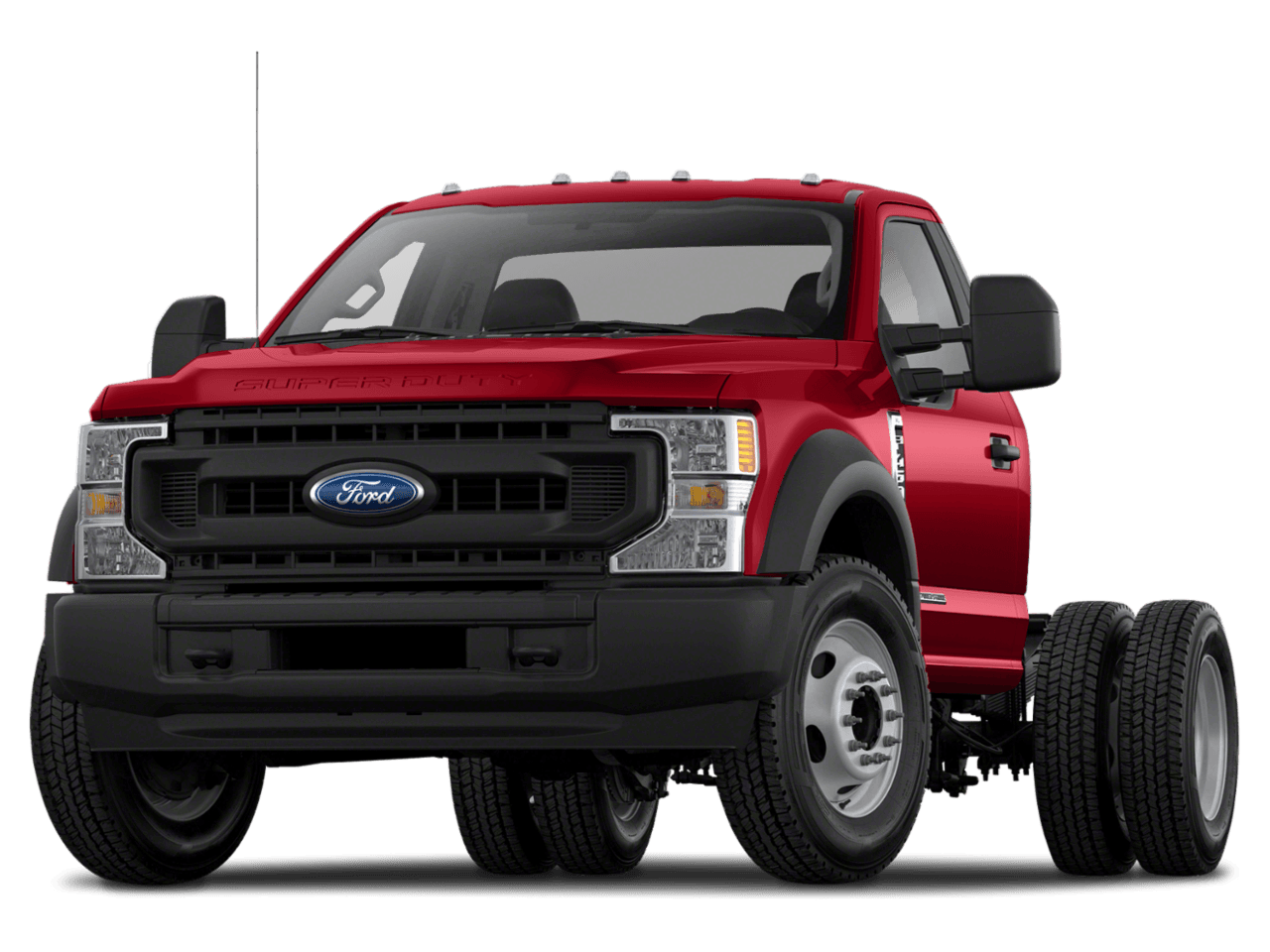 2022 Ford Super Duty F-450 DRW XLT - Front 3/4, facing to the left
