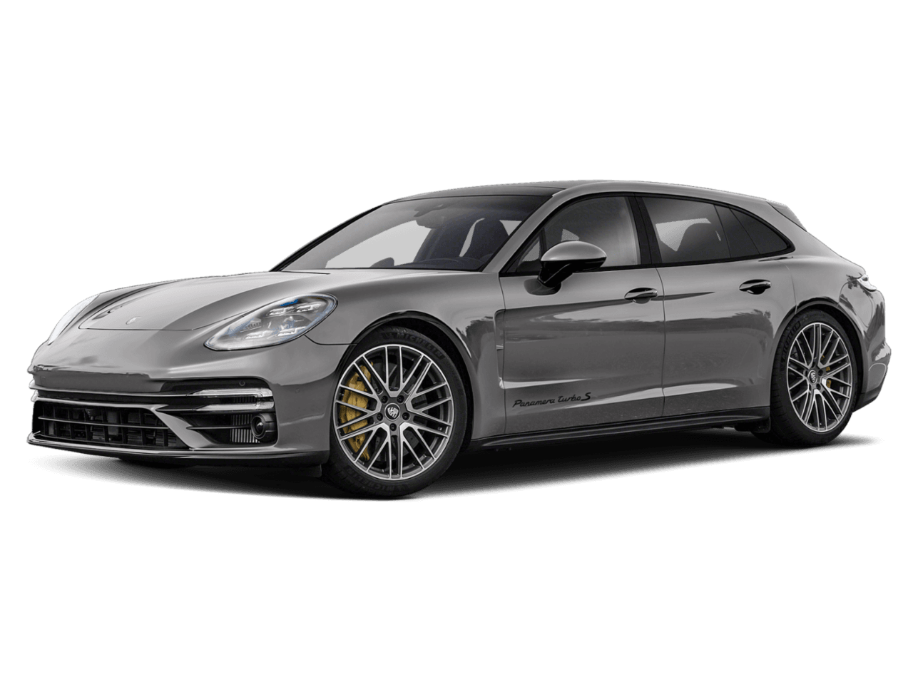 2021 Porsche Panamera 4 - Front 3/4, facing to the left