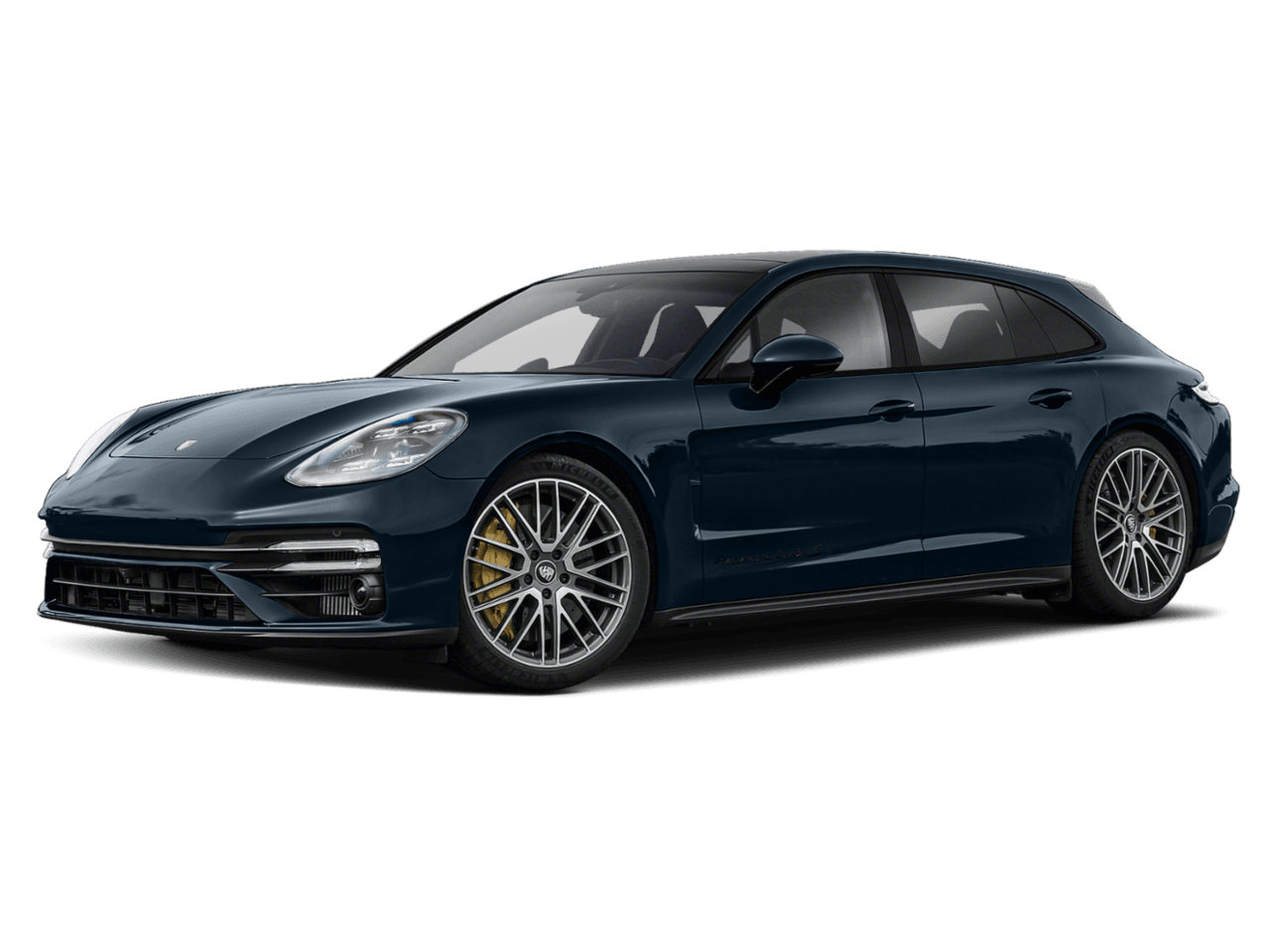 2021 Porsche Panamera 4S - Front 3/4, facing to the left